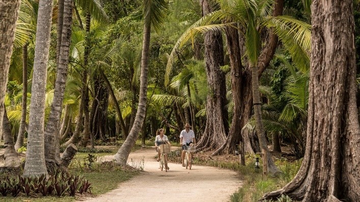 Eco-Friendly Rides at Four Seasons Desroches Island